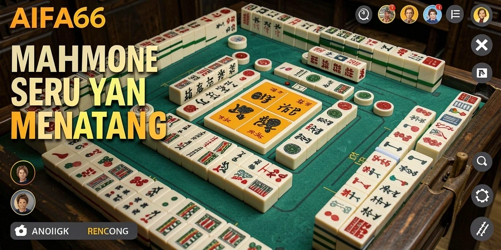 Tampilan permainan Mahjong yang seru dan menarik dari AIFA66.