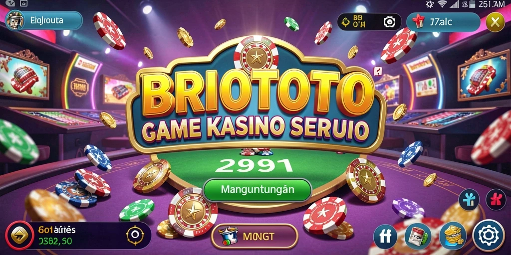 Tampilan gameplay menarik di BRIOTOTO dengan banyak pilihan permainan.