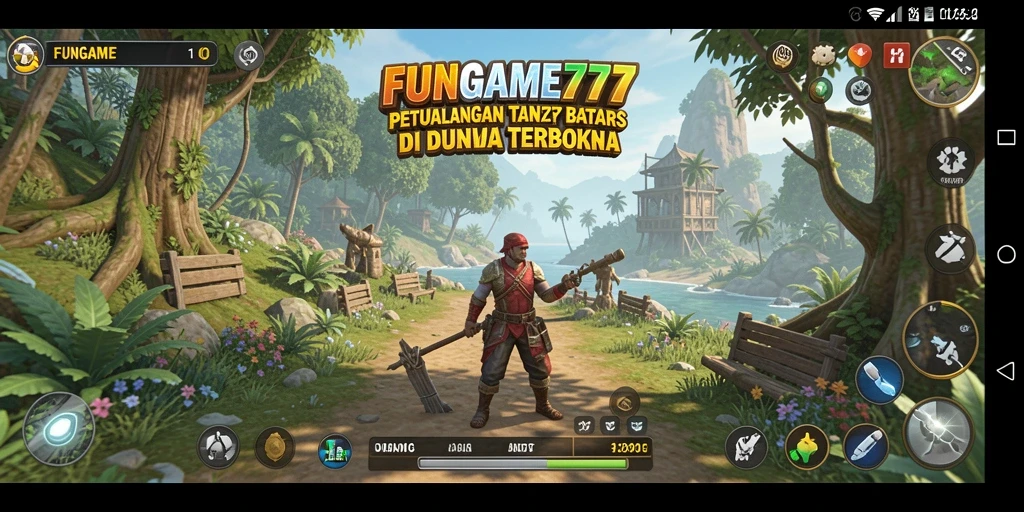 Gameplay menarik di dunia terbuka FUNGAME777 dengan eksplorasi bebas.