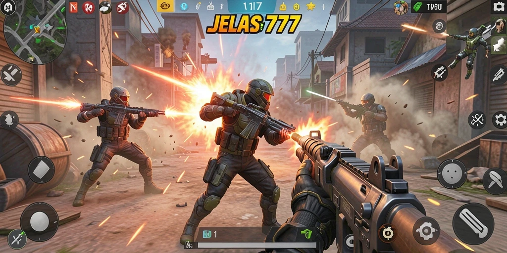 Tampilan gameplay seru di JELAS777, penuh aksi mengesankan.