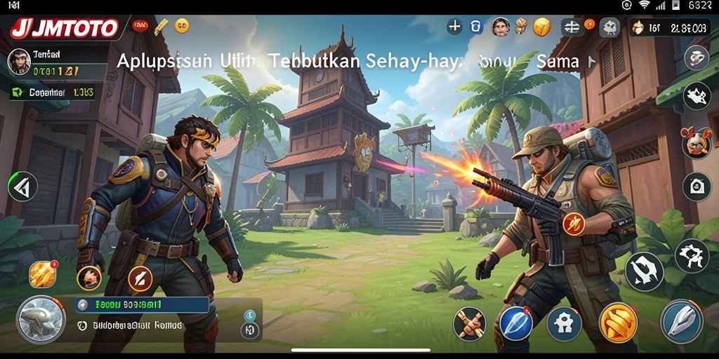 Tangkapan layar JMTOTO menunjukkan antarmuka pengguna yang intuitif dan fitur-fitur utama.