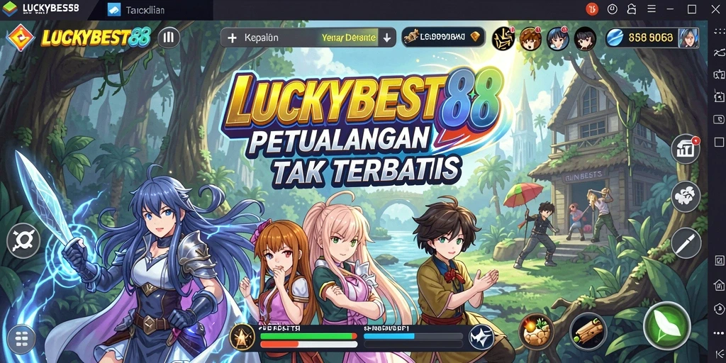 Tampilan menakjubkan dari gameplay LUCKYBEST88 yang penuh aksi.