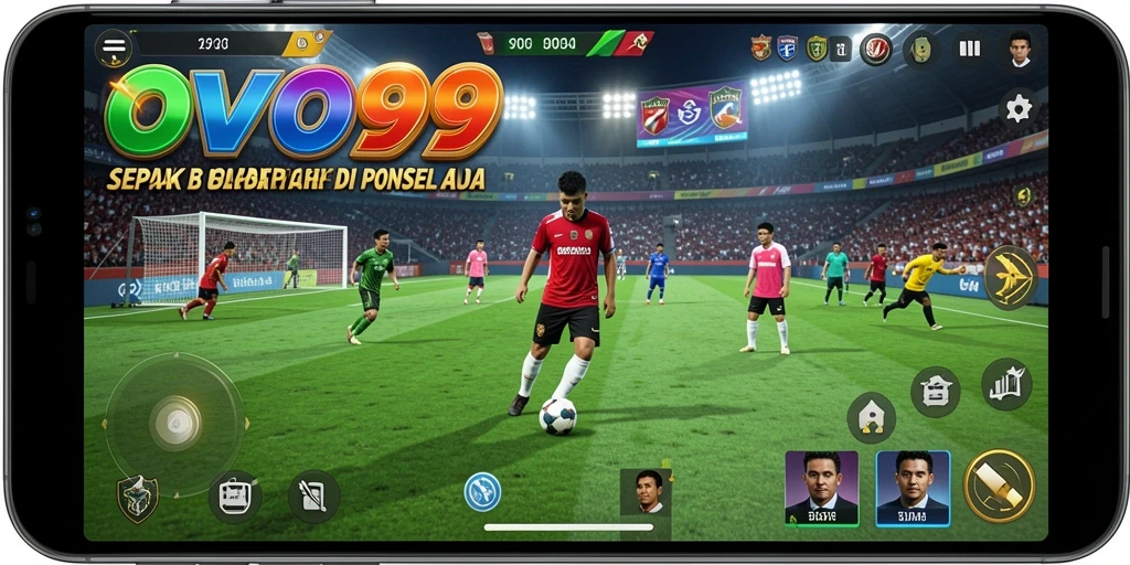 Tampilan antarmuka gameplay OVO99 yang menarik dan dinamis.