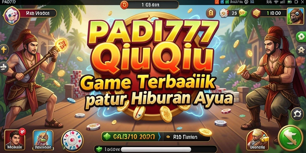 Tampilan gameplay PADI777 yang seru dan menantang dalam QiuQiu.