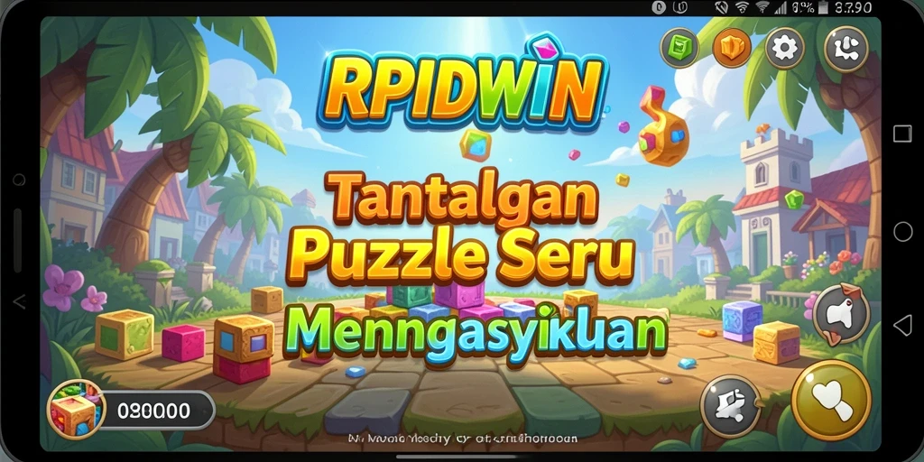 Tampilan gameplay seru RPIDWIN dengan tantangan Puzzle.