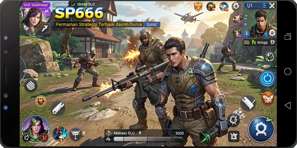 Tampilan gameplay SP666 yang menarik dan mendebarkan.