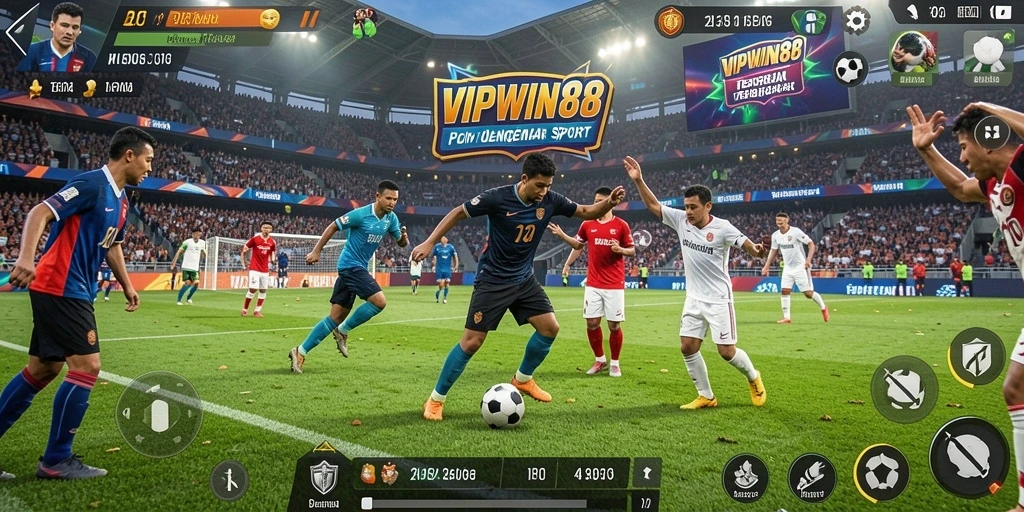 Tangkapan layar utama <strong>VIPWIN88</strong> menunjukkan momen menarik dari pertandingan olahraga.